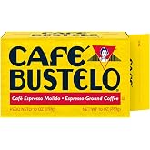 Caf&eacute; Bustelo Espresso Dark Roast Ground Coffee Brick, 10 Ounces