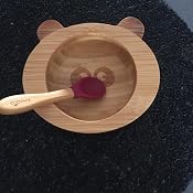 Bol Bambou Bébé Finkolo Bambol Avec Ventouse - Forme Mouton - Cuillère Bambou Incluse - Sans BPA