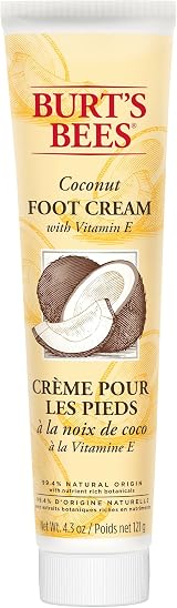 Burt's Bees Coconut Foot Cream for Cracked Heels Dry Skin 121g Heel Repair view 1