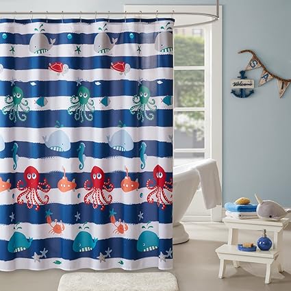 Amazon Com Mi Zone Kids Sealife Kids Printed Animal Shower