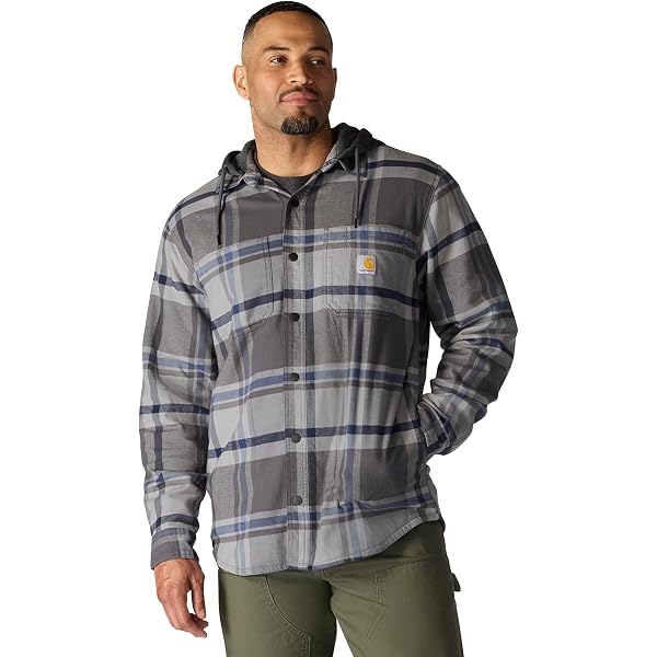 Amazon.com: Carhartt Men's 105430 Relaxed Fit Flannel Sherpa-Lined