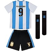 Icon Sports Officially Licensed Argentine Football Federation Lionel Messi Fan Pack - Unisex Kids
