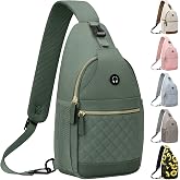 Vankor Hands-free Crossbody Sling Bags for Women Stylish Cute Look | Well-organized, Quick Access,Comfortable Fit, Portable, Weather-Resistant Crossbody Purses for Women