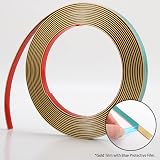 Trimold Gold Molding Peel and Stick 5m 0.66cm Flexible Border Trim view 4