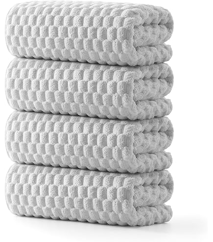 Amazon.com: 2-Pack Super Soft Microfiber Bath Towel Set - Highly