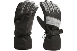 accsa Kids Winter Ski Gloves Waterproof Cold Weather Snow Gloves 3M Thinsulate Warm Snowboard Gloves for Boys Girls