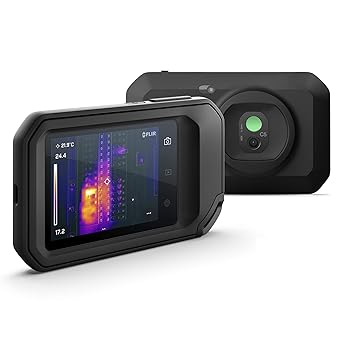 Amazon Flir フリアー 国内正規品 Flir C5 190画素 2年保証 赤外線サーモグラフィー Wifi クラウド接続 Ledライト 三脚用ネジ穴 メーカー品番 401 02 温度計 産業 研究開発用品 通販