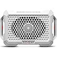 ECOXGEAR Defender: Outdoor Portable Bluetooth Speaker, 121dB Massive Sound, Waterproof and Drop Proof, with LED Party Lights, Pair up to 100, 25+ Hours Playtime (Whitewater)