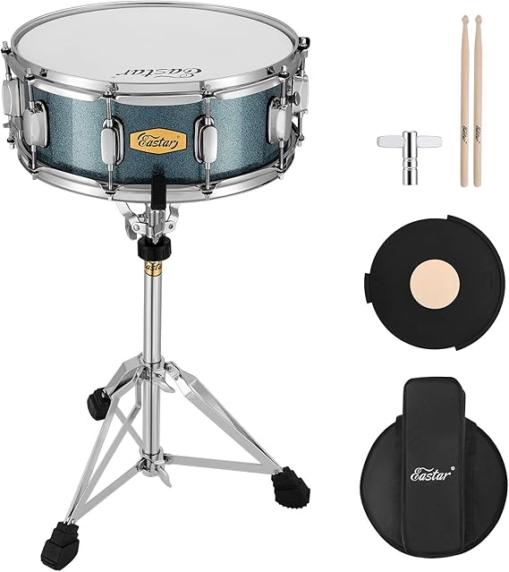 Eastar 14"X 5.5" Snare Drum Set for Beginners