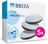 BRITA MicroDisc Pro 5 Gray 5 Pack Filtration Discs for Bottles