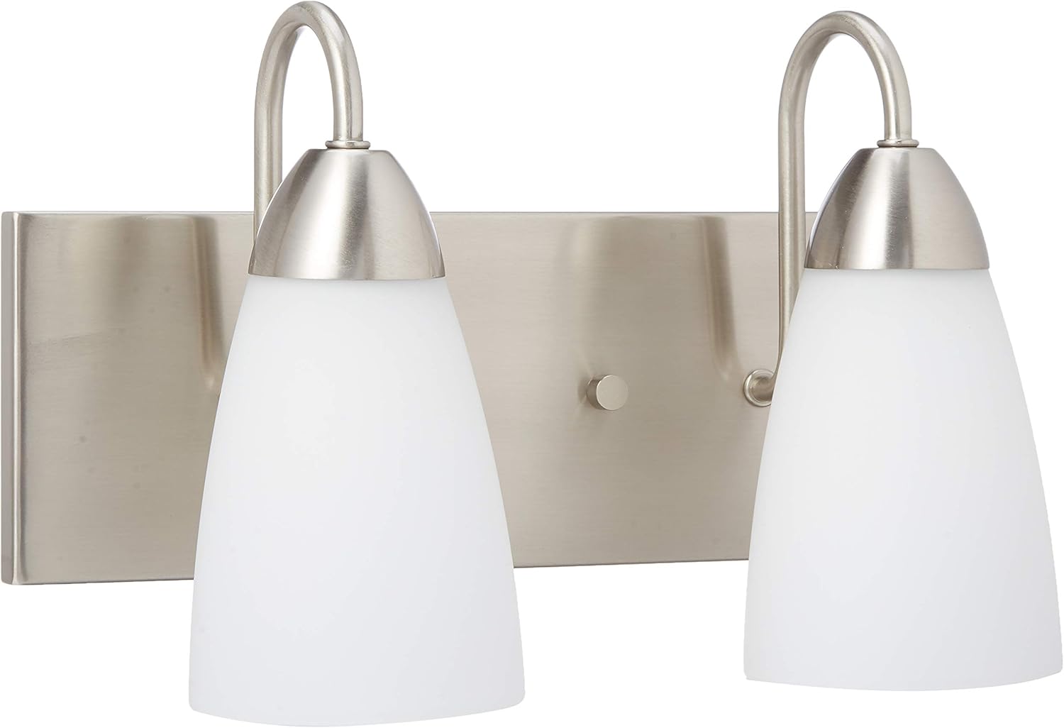 Sea Gull Lighting 4420202-962 Seville Two-Light Wall / Bath Vanity Style Lights, Brushed Nickel