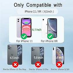 QTshine Battery Case for iPhone 11/XR, 2024