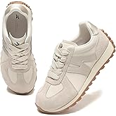 somiliss Wide Toe Box Shoes for Women Microfiber Leather Suede Patchwork Non-Slip Casual Walking Shoes Comfortable Gym Tennis Running Shoes Workout Womens Fashion Sneakers