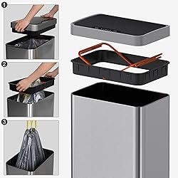 Mbillion Automatic Trash Can Touchless Trash Cans