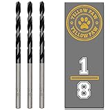 1/8 Inch Drill Bit (3 Pack) Industrial Grade M35