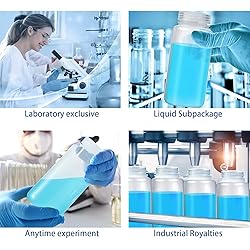 Hoolerry 20 Pcs Plastic Sample Bottles Laboratory