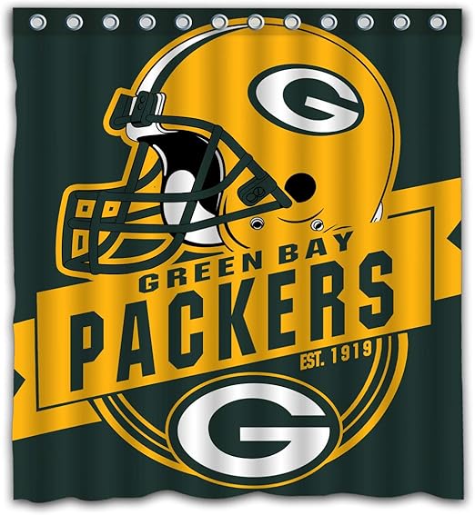 Amazon Com Felikey Custom Green Bay Packers Waterproof Shower