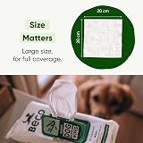 Beco Dog Wipes 1 Pack 80 Unscented Bamboo Plant Based Grooming Wipes view 6