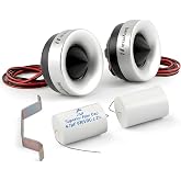 Beyma 60W 1-inch Compression Bullet Tweeter, 4 Ohm High Frequency Super Tweeter Speaker Driver with Neodymium Magnet for Car Audio and Motorcycles -SQL60