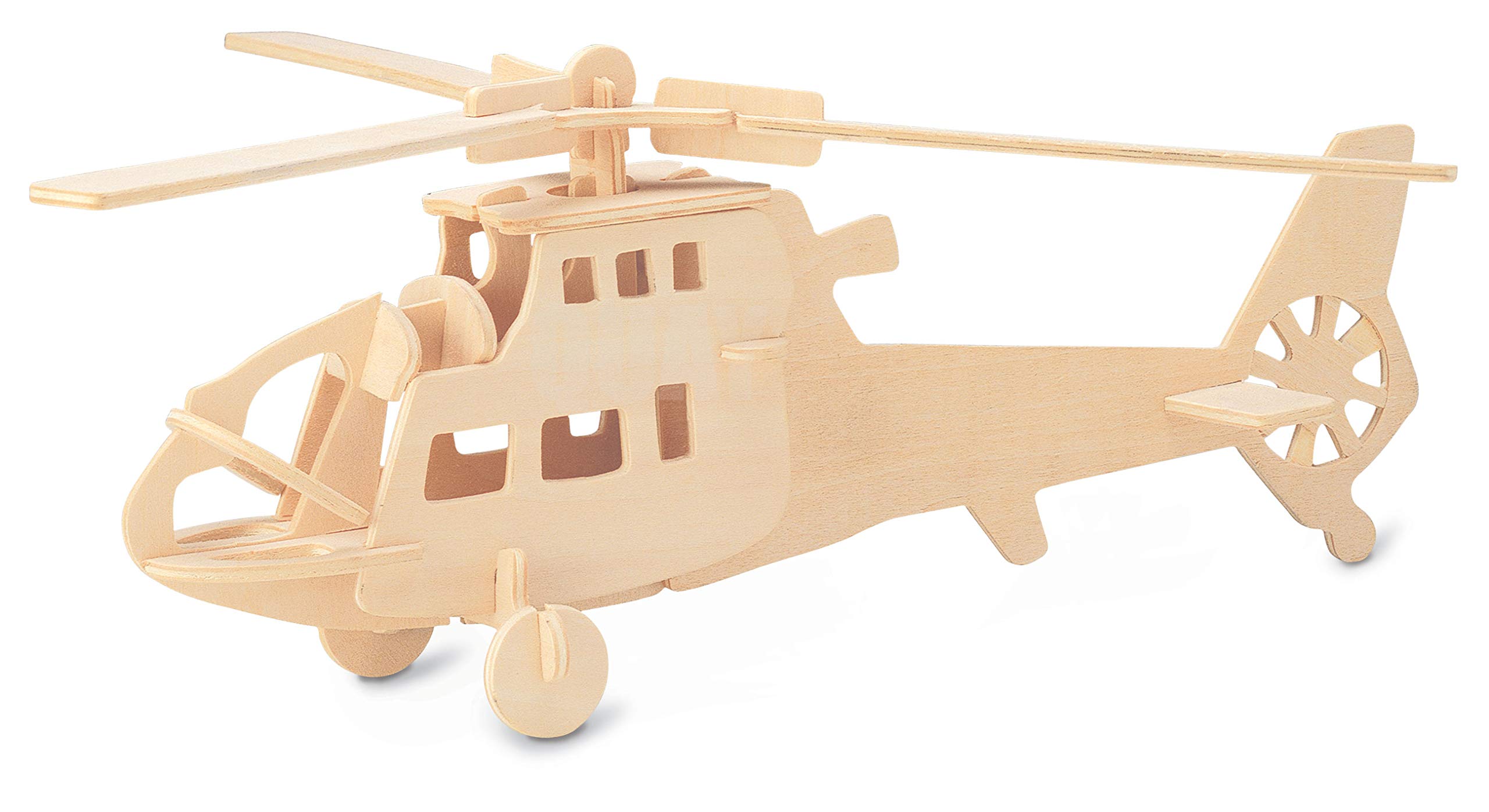 Quay Helicopter Woodcraft Construction Kit FSC