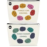 Mental Health Gifts Makeup Bag Psychology Therapy Gift for Girls Women Psychology Therapist Cosmetic Bags Mental Health Awareness Motivational Inspirational Gifts for Her Positive Gift Travel Pouch