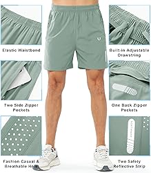 NORTHYARD Men's Athletic Running Shorts Quick Dry