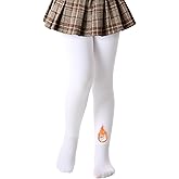MERYLURE Girls Ultra Thick Fleece Lined Tights Warm Kids Thermal Tights Toddler Ballet Dance Leggings for Winter