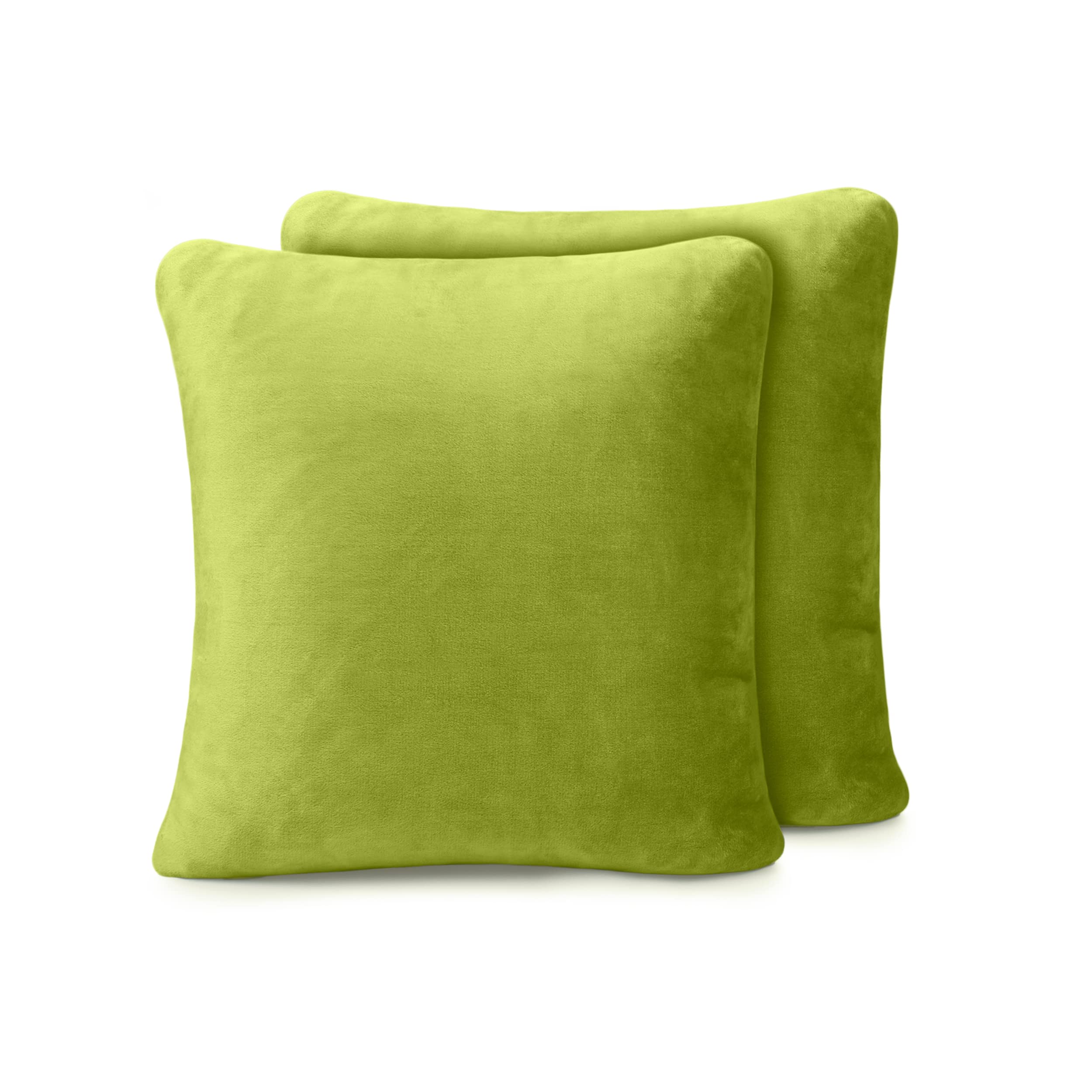 Amago - Cushion Cover Set of 2, Cashmere Feeling, 50 x 50 cm - Citrus โ image 1