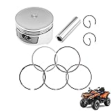 New Olym 72mm/2.83" GY6 Piston Rings Kit Assembly