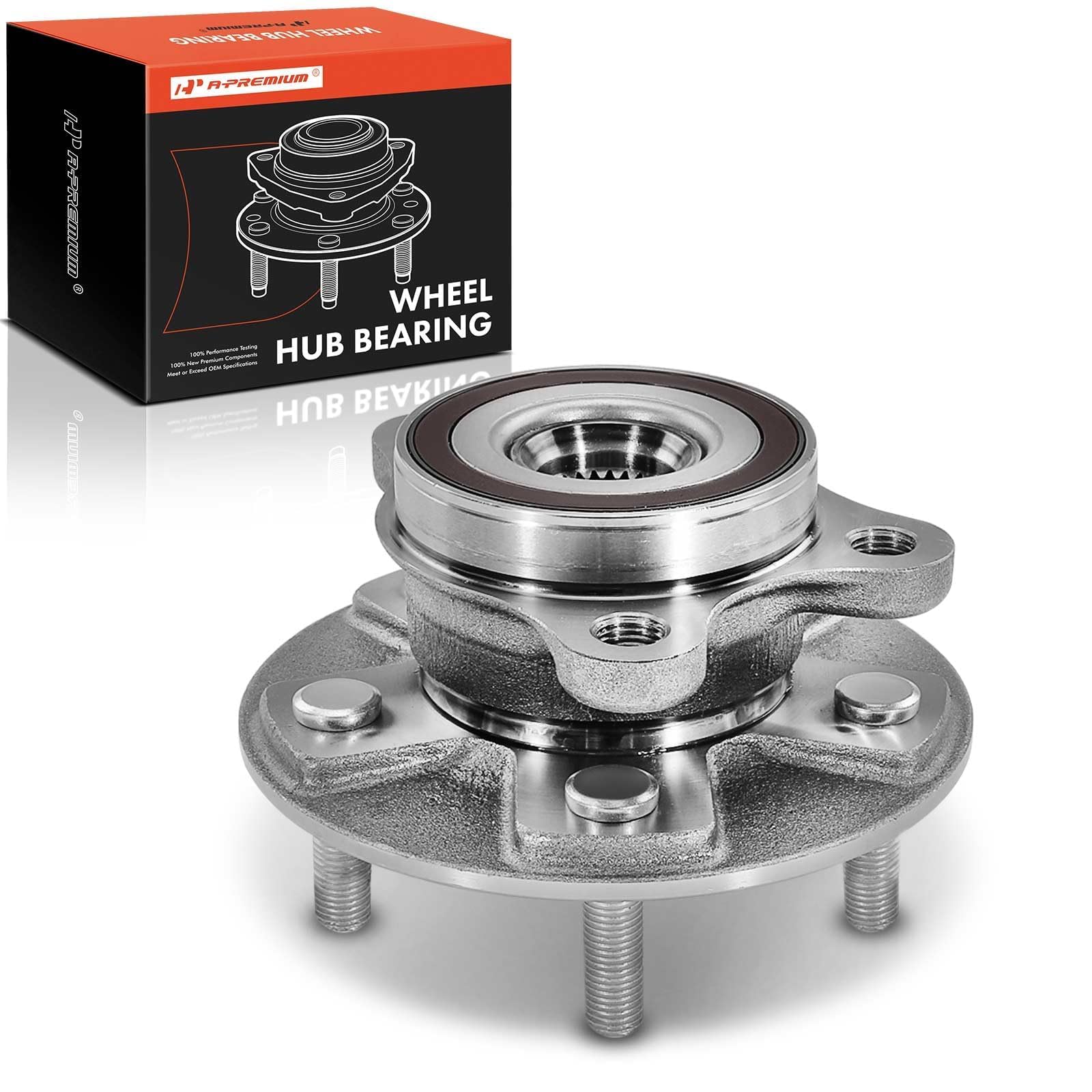 Photo 1 of A-Premium Front Wheel Bearing and Hub Assembly with 5-Lug Compatible with Toyota C-HR CHR 2018-2022 & Lexus UX200 2019-2022, UX250H 2019-2023, with 2.0L Engine