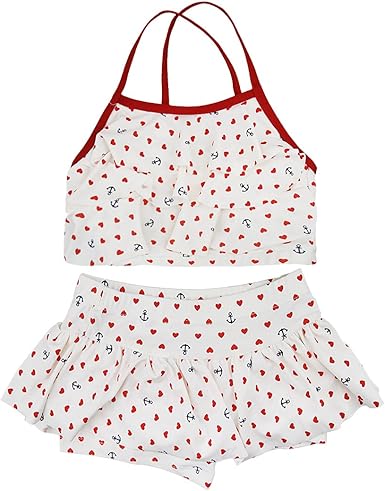 maillot de bain jupette fille