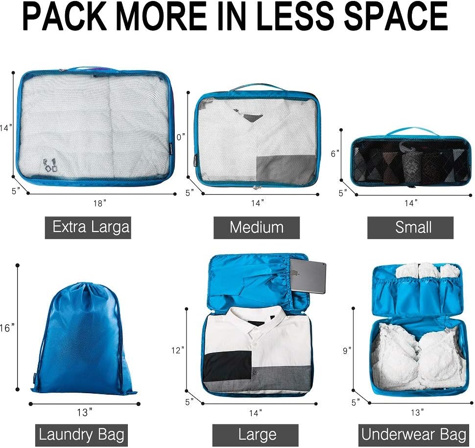 holiday organiser packing bags