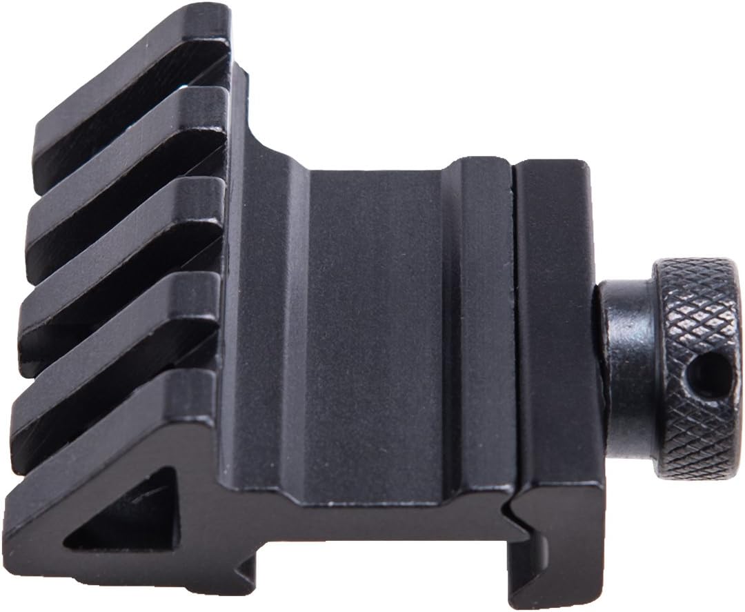 Pinty 45-Degree Offset Angle Rail Mount Picatinny for Flashlights and Rifle Laser Dot Sights, 4 Slots 20mm Weaver Style Tactical, 3PCs : Sports & Outdoors