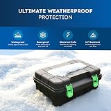 Desiretech Weatherproof Outdoor Box IP54 Heavy-Duty Power Supply Garden Tools view 3