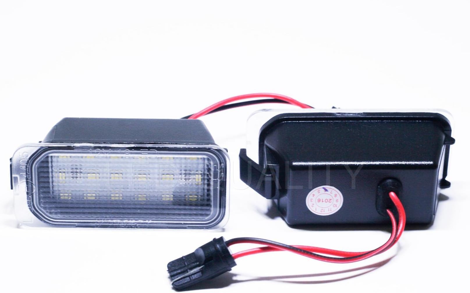 Ledpremium - 2 x LED Number Plate Lights for Jaguar XF X250 from VIN S20753