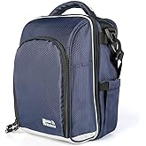 R SPIDER WIRELESS Premium Pilot Flight Bag - Aviation Bag (Navy Blue)