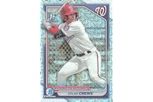 TOPPS DYLAN CREWS RC 2024 Bowman Chrome Prospects Mojo Refractor #BCP-23 ROOKIE NM-MT Baseball MLB Nationals