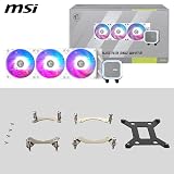 MSI MAG A13 360 AIO CPU Cooler - 360mm Radiator, ARGB Fans view 7