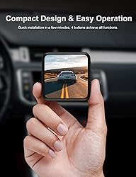 iZEEKER 2.5K Dash Cam Front and Rear with SD