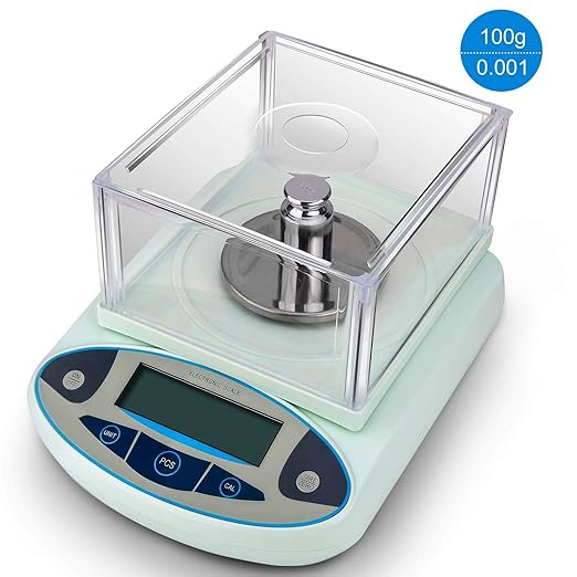 Laboratory Analytical Balances, 100g/0.001g Digital Scale Precision