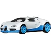 Hot Wheels Premium Car Culture Hammer Drop 1:64 Scale Die-Cast Bugatti Veyron Vehicle with Real Riders Tires &amp; Metal/Metal Body &amp; Chassis