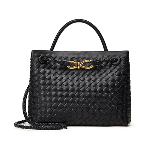 Woven Hobo Bags for Women Tote Bag, Woven Leather Shoulder