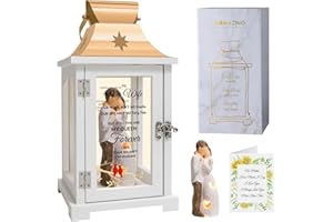 HOMAZING Gift for Wife, Mothers Day Gift for Wife, Best Anniversary Birthday Wife Gift Ideas, Valentines Day Gifts for Wife, Best Wife Presents for Valentine's Day Christmas to My Wife Figurine Lantern