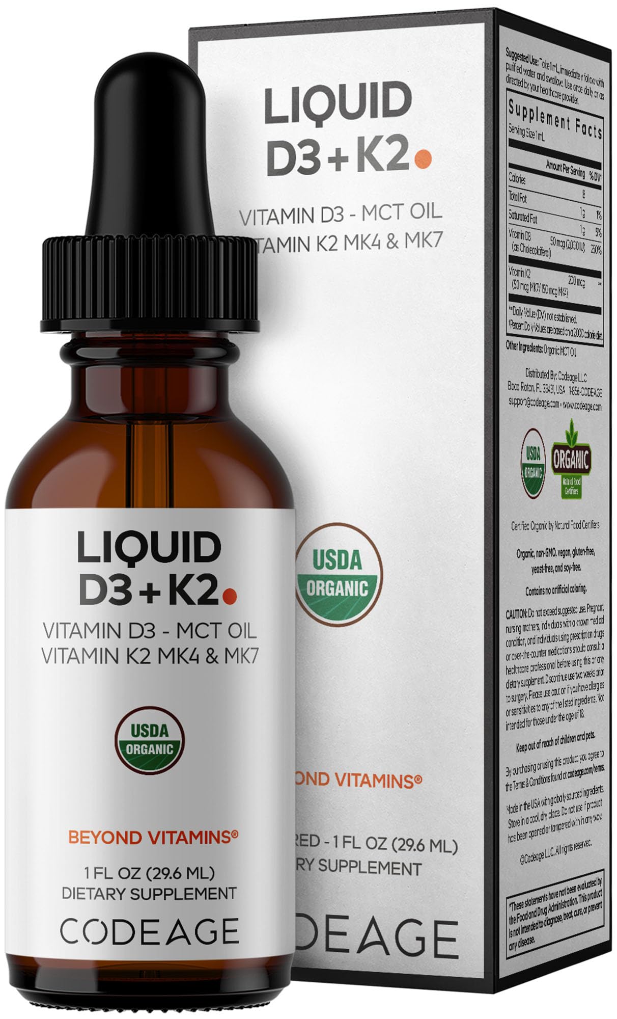Liquid D3 + K2