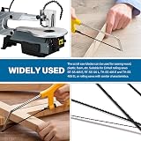 VooGenzek 20 Pcs Scroll Saw Blades 24 TPI Pin Carbone Steel Coping Saw view 6