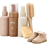 UGTUGT Suede Cleaner Kit,Suede Shoe Cleaner Kit with Shoe Cleaner,Shoe Waterproof,Shoe Contioner,Shoe Cleaning Brush &amp; Suede Eraser for Suede,Nubuck,Sheepskin,Ugg Boots,Snow Boots,or all Suede Items