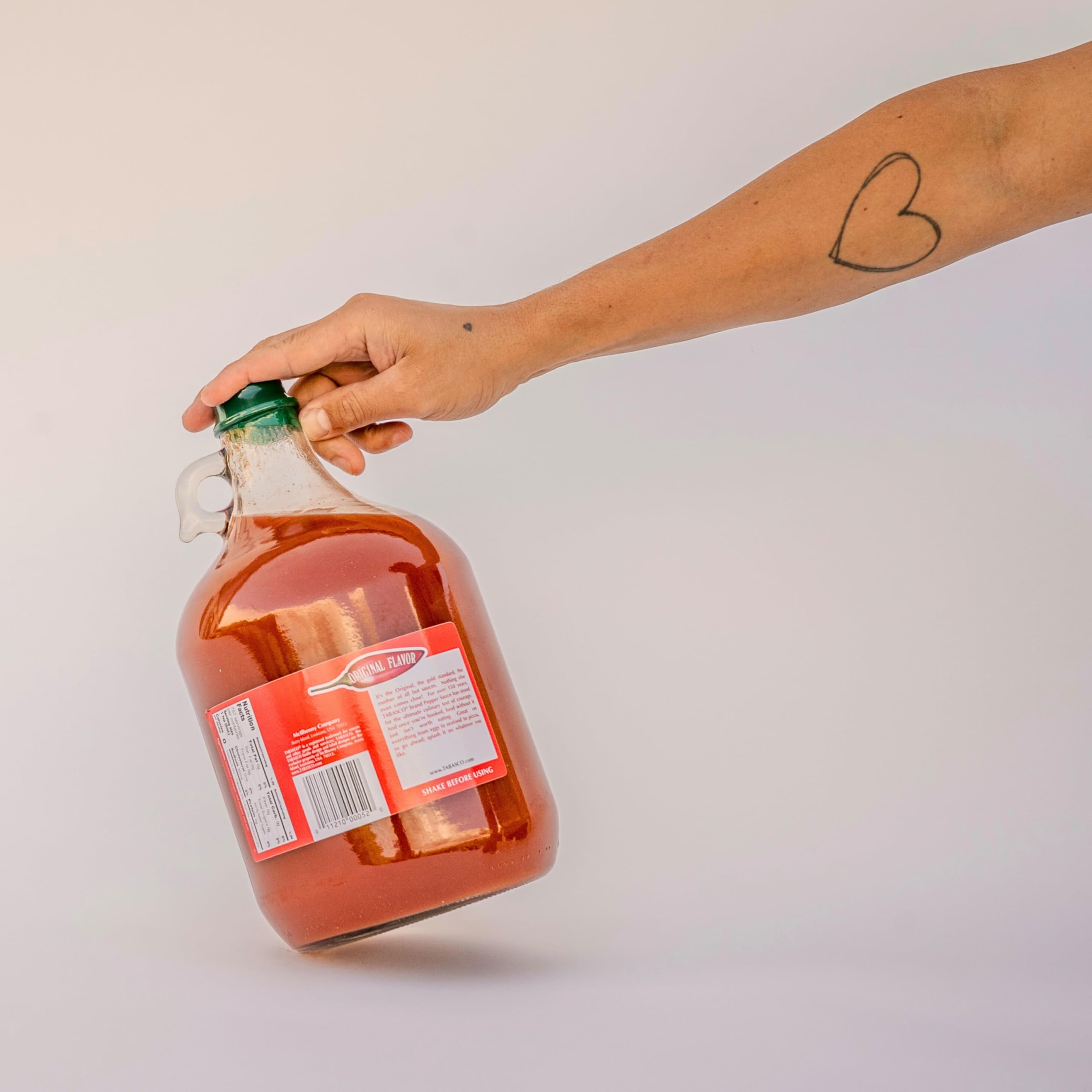 TABASCO® Original Red Pepper Sauce (3,8L, 1 Gallone) – Authentischer TABASCO-Geschmack für echte Fans – Perfekt für Küche, Events und scharfe Speisen 5