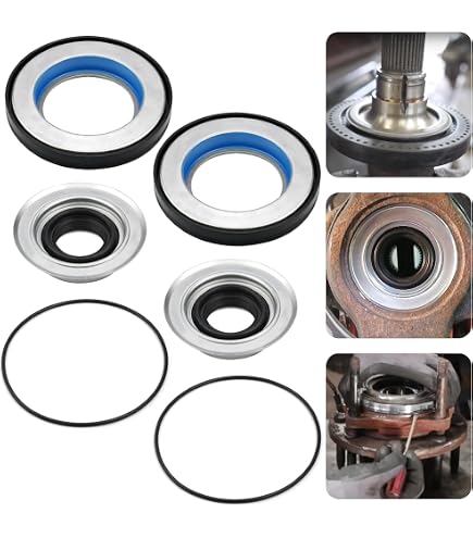 uxcell 1 Set Front Axle Seal Kit with Hub O-Ring and Dust uxcell 1 Set Front Axle Seal Kit with Hub O-Ring and Dust