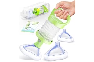 SFEIXE Portable Manual Suction Device for Upper Airway Clearance FSA Eligible/HSA Eligible Aspiration Device for Adults and Children