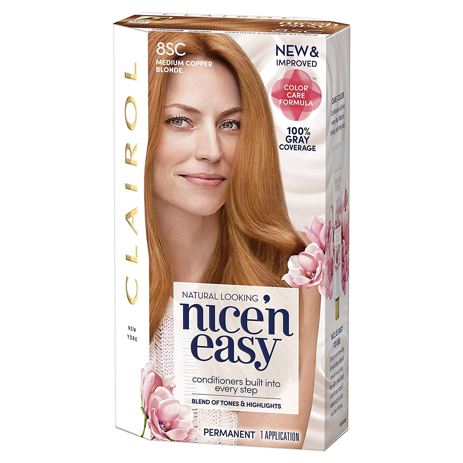 Buy Clairol Nice N Easy Permanent Hair Color 8sc Medium Copper